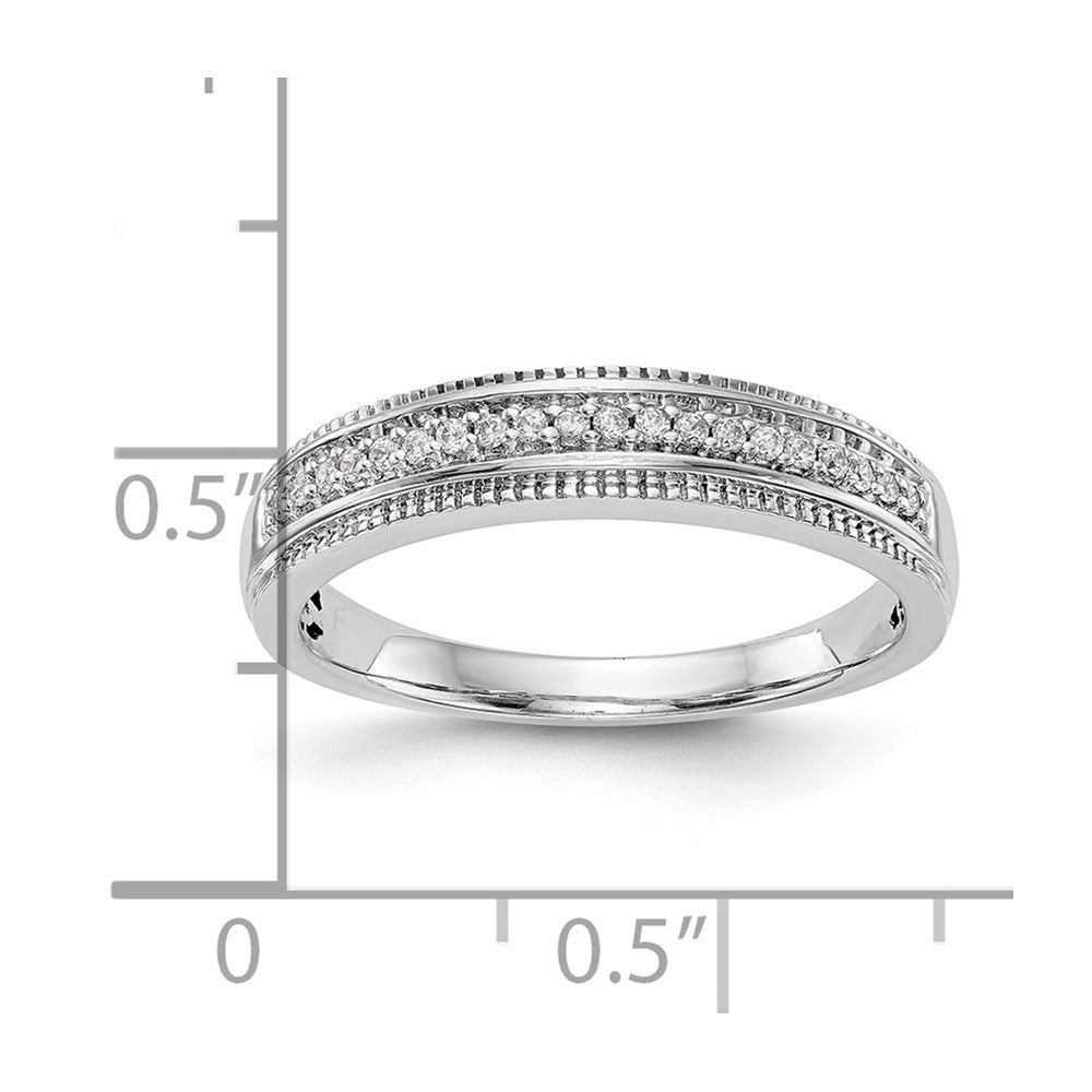14K Weißgold Braut-Set mit natürlichen Diamanten für Damen – Verlobungsring und Ehering
