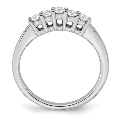 14K Weißgold True Origin 1/3 Karat Im Labor Gezüchtet Diamant Vs/si D E F 5 Stein Ring
