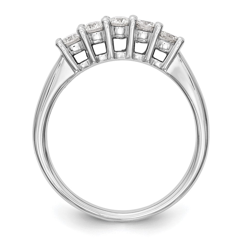 True Origin 14K Weißgold 1 Karat Im Labor Gezüchtet Diamant Vs/si D E F 5 Stein Ring