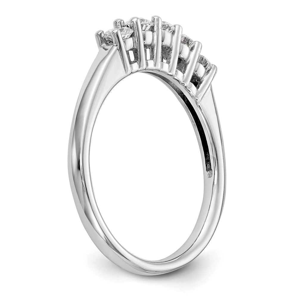 True Origin 14K Weißgold 1 Karat Im Labor Gezüchtet Diamant Vs/si D E F 5 Stein Ring
