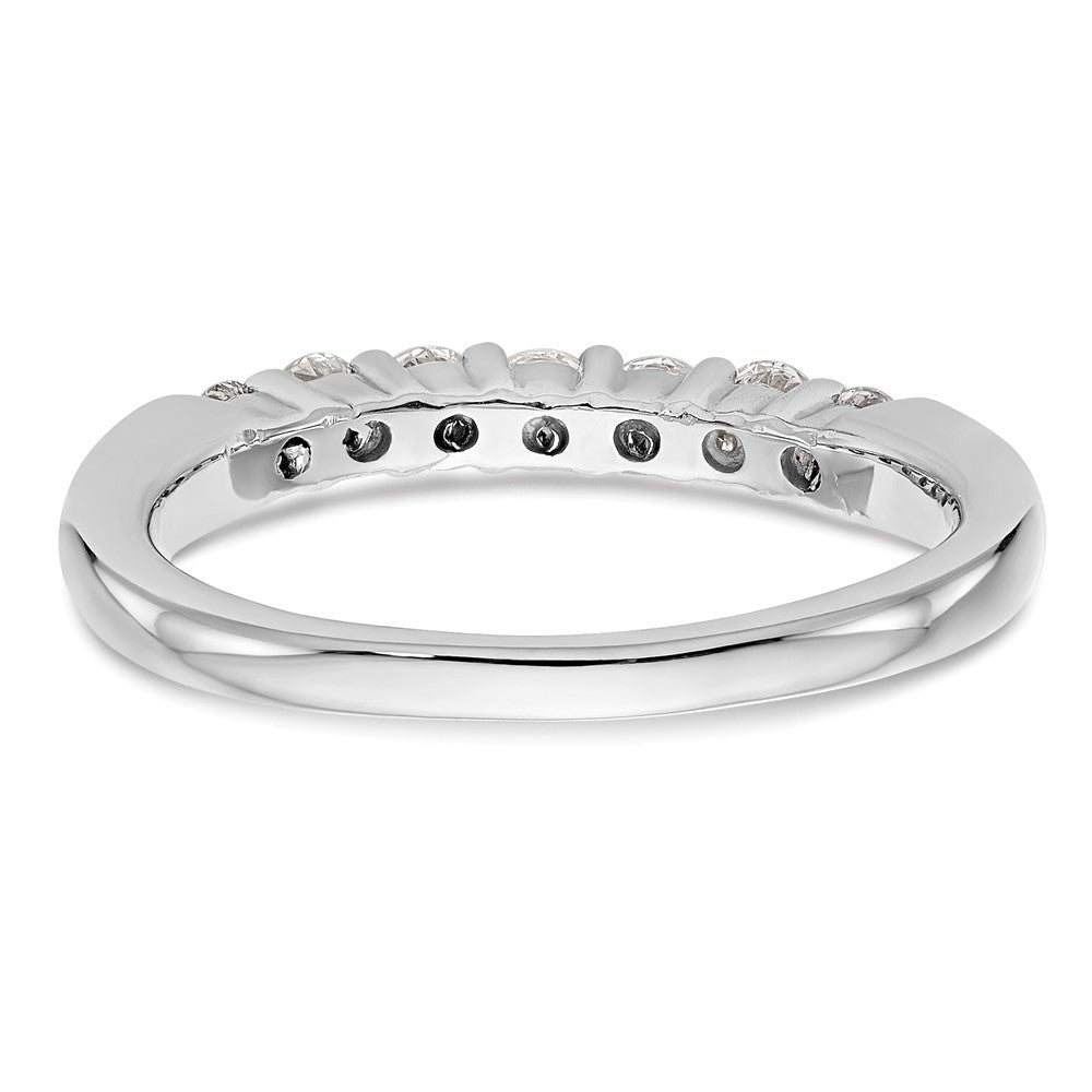 14K Weißgold 0,75 ct. Labor gezüchteter Diamant VS/SI+ G+ Sieben-Stein-Komplett-Fashion-Ring