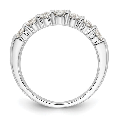 14K Weißgold 1 ct. Laborgezüchteter Diamant VS/SI+ G+ Siebenstein-Fashion-Ring