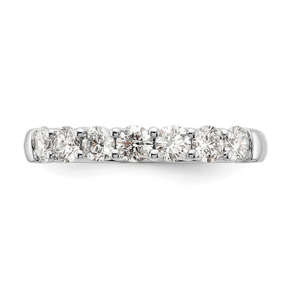 14K Weißgold 1 ct. Laborgezüchteter Diamant VS/SI+ G+ Siebenstein-Fashion-Ring