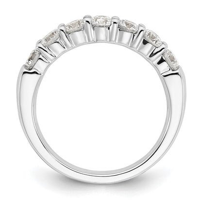 14K Weißgold Fashion-Ring mit 1,2 ct. Labor-gezüchteten Diamanten VS/SI+ G+, Siebenstein