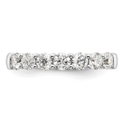 14K Weißgold Fashion-Ring mit 1,2 ct. Labor-gezüchteten Diamanten VS/SI+ G+, Siebenstein