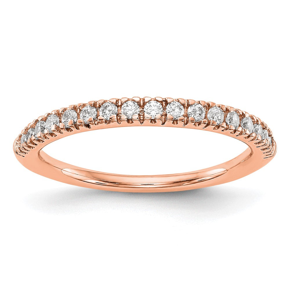 14K Roségold True Origin 1/4 Karat Im Labor Gezüchtet Diamant Vs D E F Ring