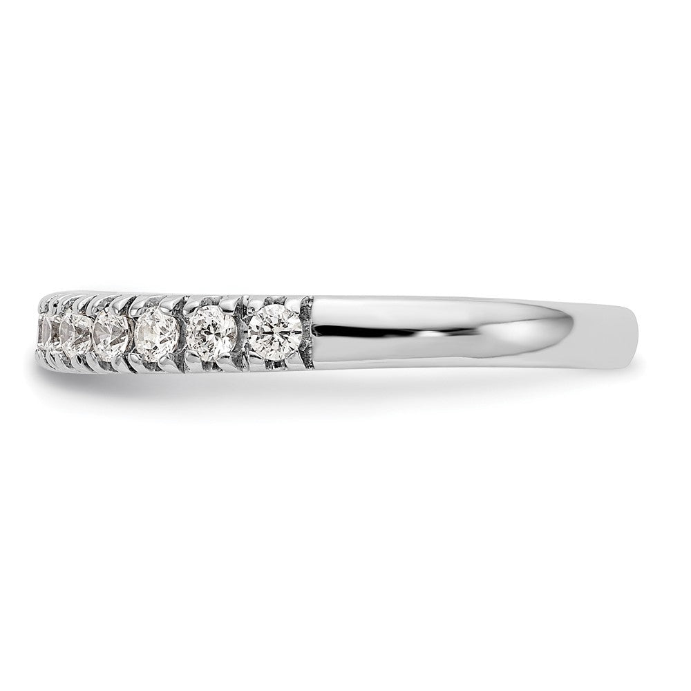 14K Weißgold Ring mit 0,5 ct. im Labor gezüchteten Diamanten VS/SI+ G+