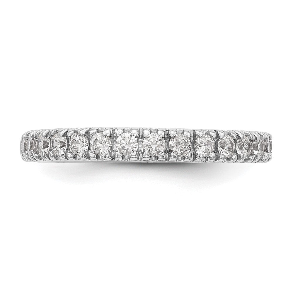 14K Weißgold Ring mit im Labor gezüchteten Diamanten VS/SI+ G+