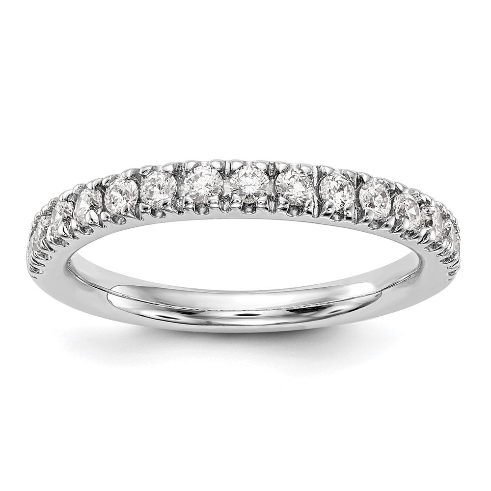 14K Weißgold Ring mit im Labor gezüchteten Diamanten VS/SI+ G+