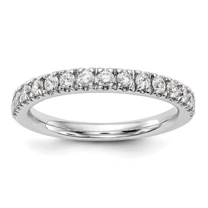 14K Weißgold Ring mit im Labor gezüchteten Diamanten VS/SI+ G+
