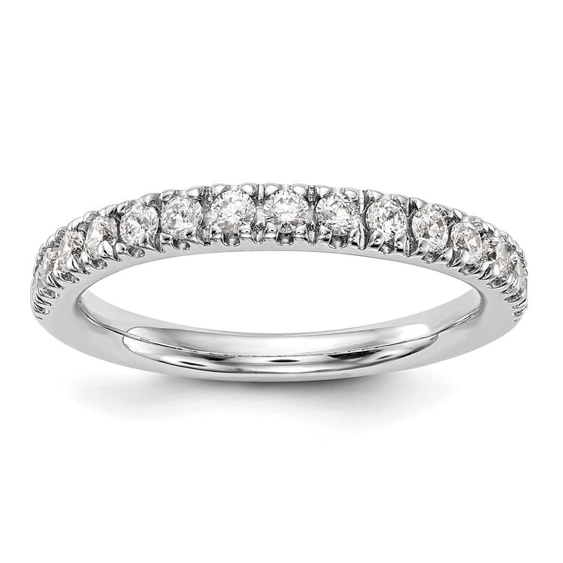 14K Weißgold Damen-Diamantring