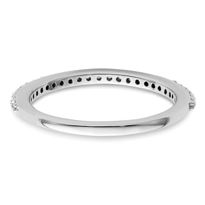 14K Weißgold Ring mit Laborgezüchteten Diamanten VS/SI+ G+