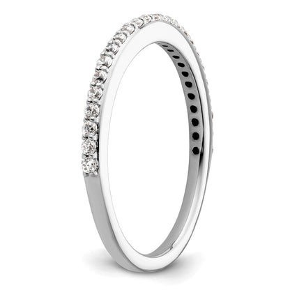 14K Weißgold Ring mit Laborgezüchteten Diamanten VS/SI+ G+