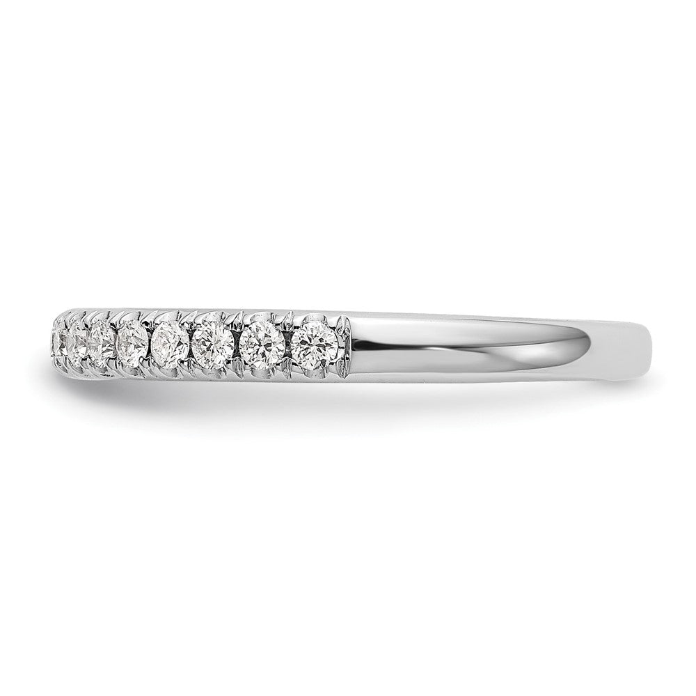 14K Weißgold Ring mit 0,375 ct. im Labor gezüchteten Diamanten VS/SI+ G+