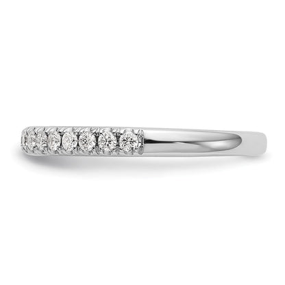 14K Weißgold Ring mit 0,375 ct. im Labor gezüchteten Diamanten VS/SI+ G+