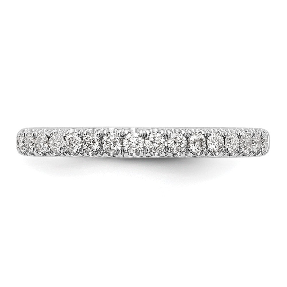 14K Weißgold Ring mit 0,375 ct. im Labor gezüchteten Diamanten VS/SI+ G+