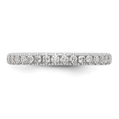 14K Weißgold Ring mit 0,375 ct. im Labor gezüchteten Diamanten VS/SI+ G+