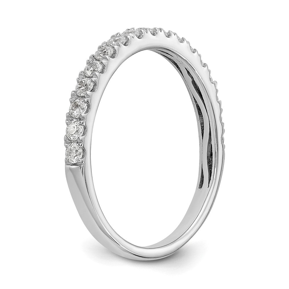 14K Weißgold Ring mit 0,375 ct. im Labor gezüchteten Diamanten VS/SI+ G+