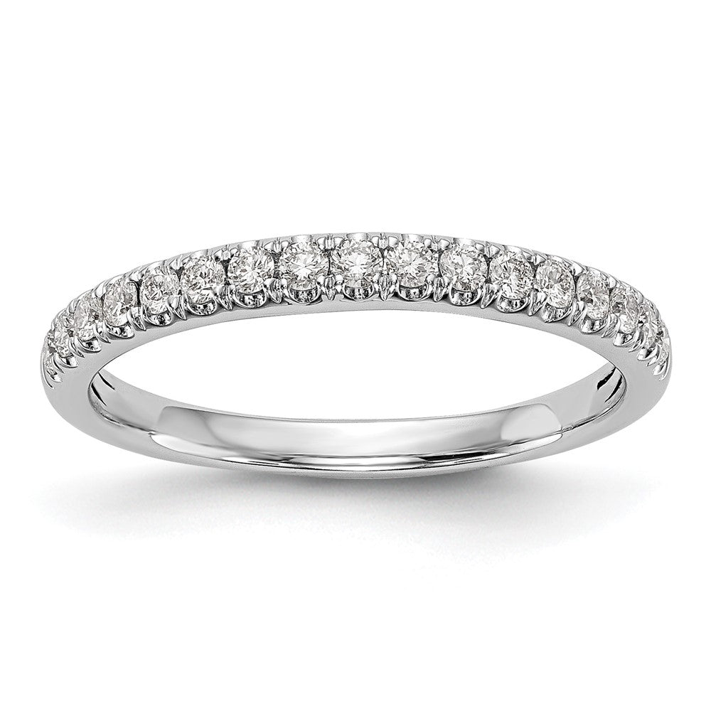 14K Weißgold Ring mit 0,375 ct. im Labor gezüchteten Diamanten VS/SI+ G+