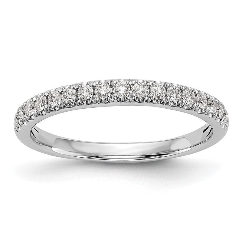 14K Weißgold Ring mit 0,375 ct. im Labor gezüchteten Diamanten VS/SI+ G+