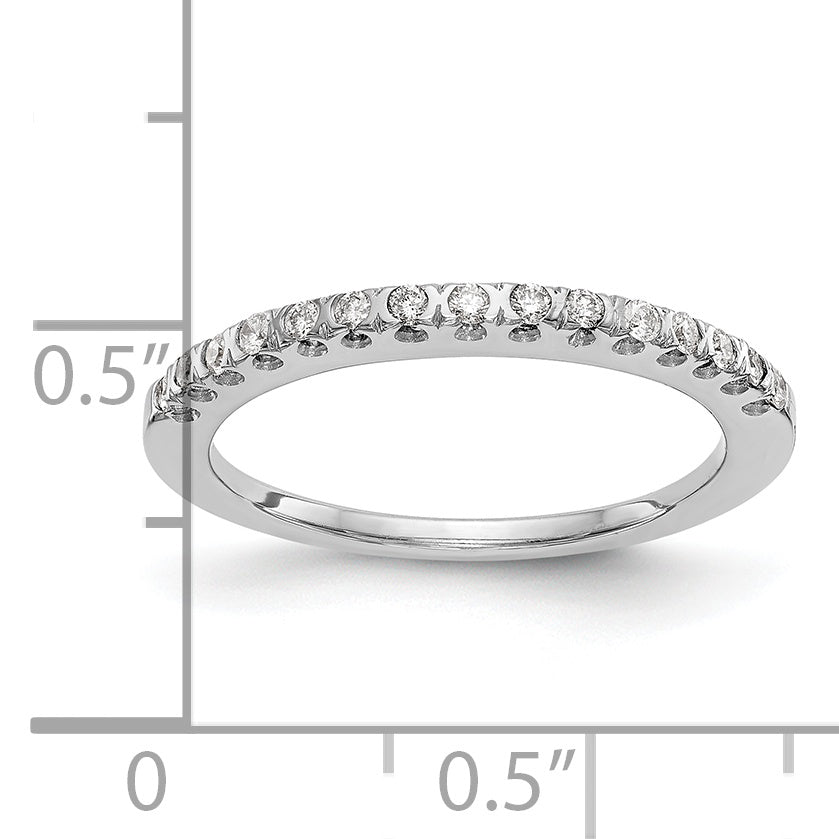 14K Weißgold Diamant Ring