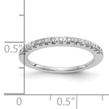 14K Weißgold Diamant Ring