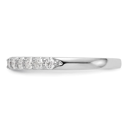 14K Weißgold Ring mit 0,33 ct. Labor-gezüchteten Diamanten VS/SI+ G+