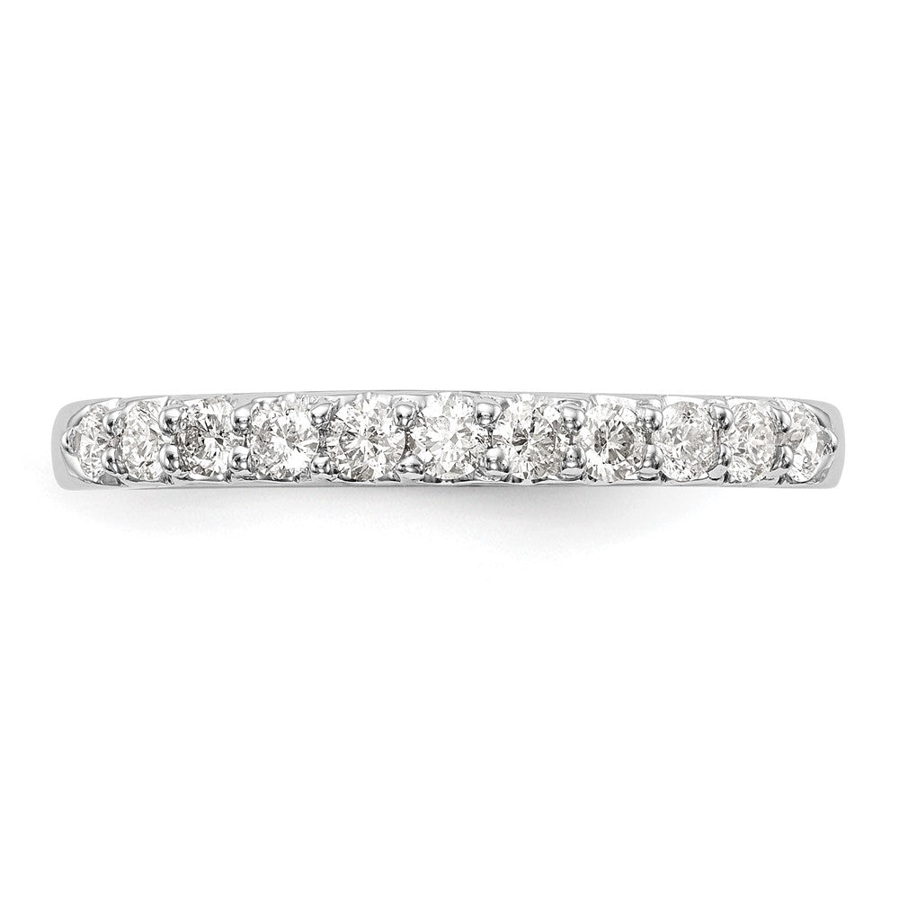 14K Weißgold Ring mit 0,33 ct. Labor-gezüchteten Diamanten VS/SI+ G+
