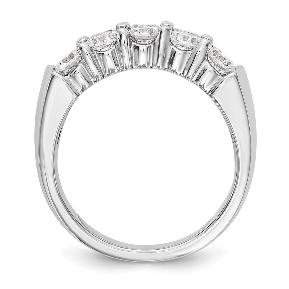 14K Weißgold Diamant Ring