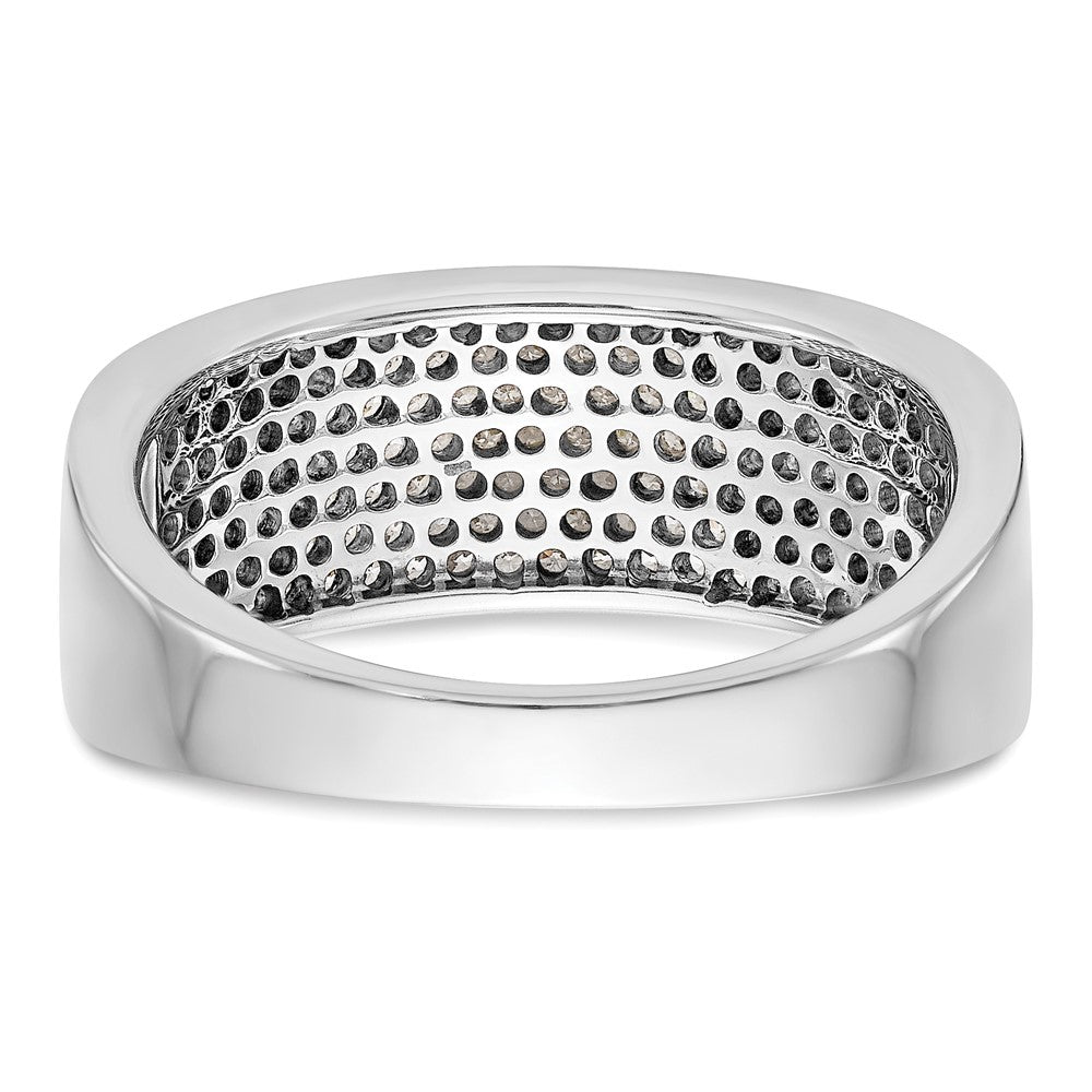 Platin Mikro Pavé Diamant Ring