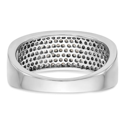 Platin Mikro Pavé Diamant Ring