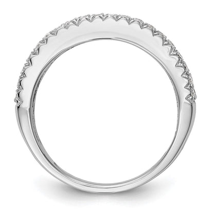 14K Weißgold Fashion-Ring mit 0,625 ct. im Labor gezüchteten Diamanten, VS/SI+ G+