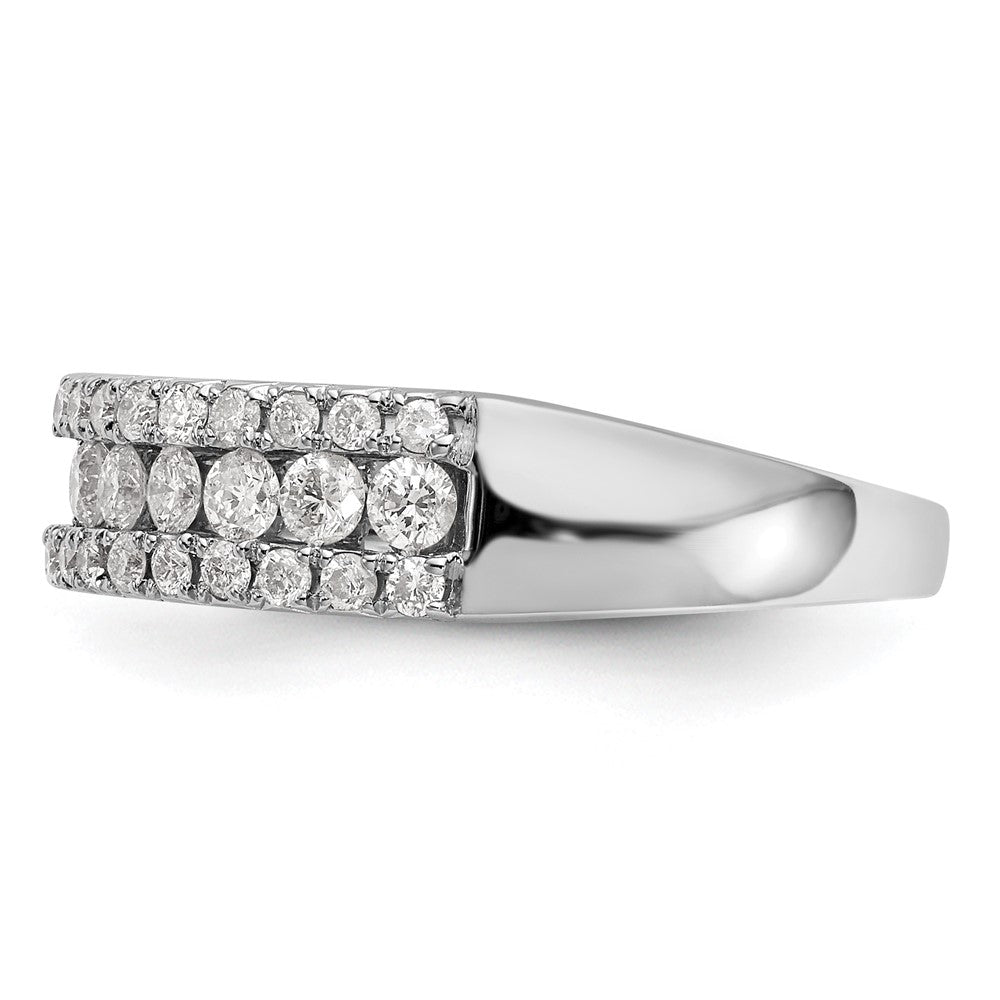 14K Weißgold Fashion-Ring mit 0,625 ct. im Labor gezüchteten Diamanten, VS/SI+ G+