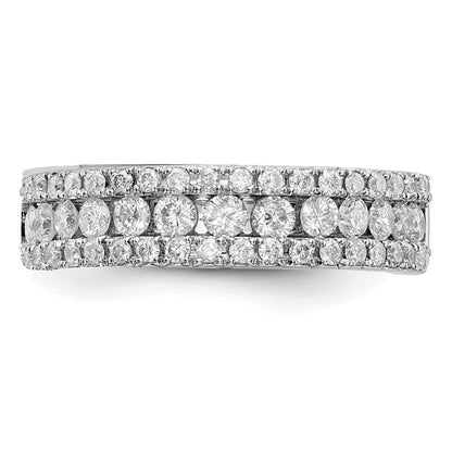 14K Weißgold Fashion-Ring mit 0,625 ct. im Labor gezüchteten Diamanten, VS/SI+ G+