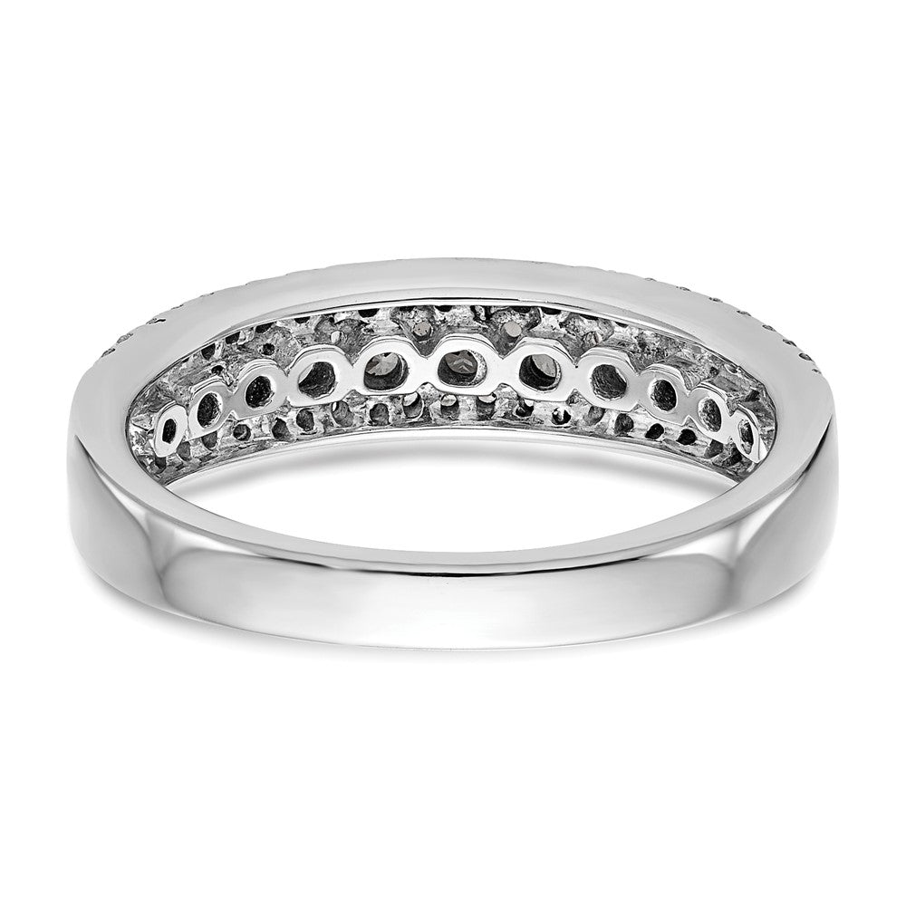 14K Weißgold Ring mit 1 ct. im Labor gezüchteten Diamanten, VS/SI+ G+