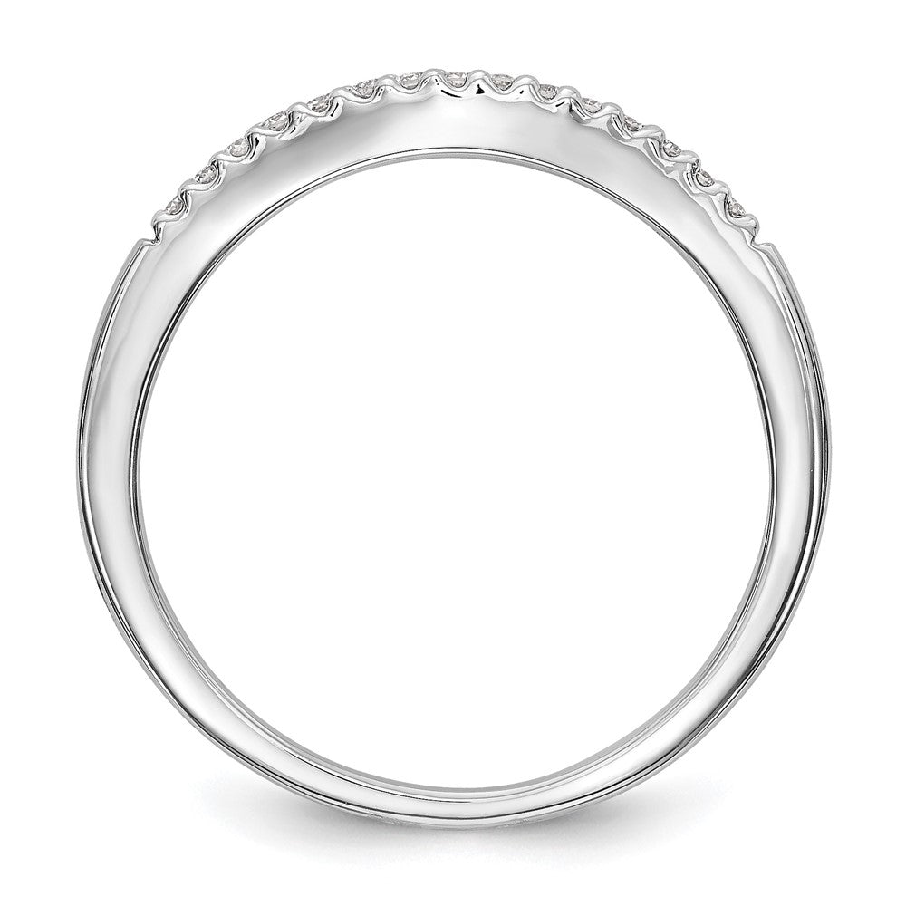 14K Weißgold True Origin 1/5 Karat Im Labor Gezüchtet Diamant Vs D E F Bands Set Of Zwei