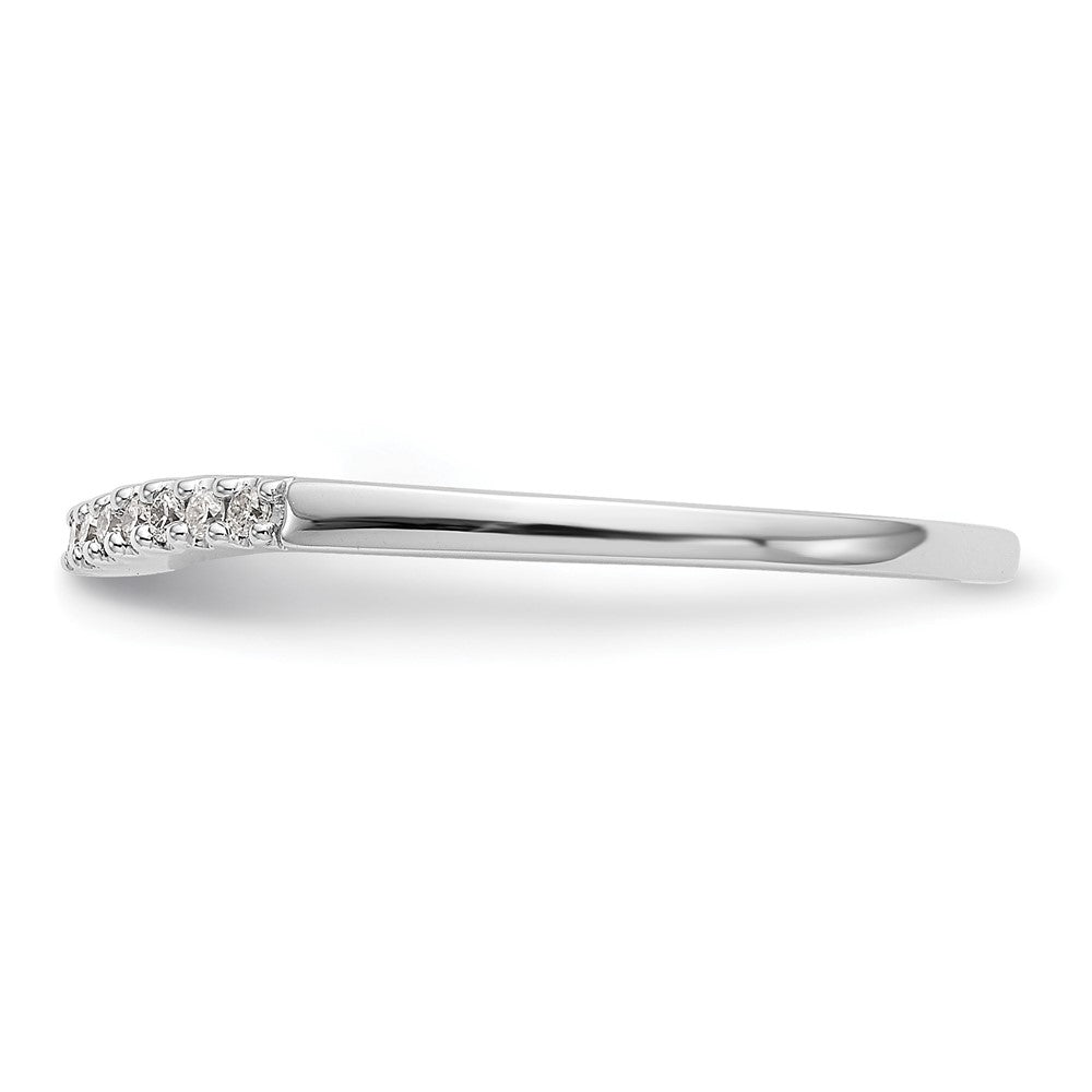14K Weißgold True Origin 1/5 Karat Im Labor Gezüchtet Diamant Vs D E F Bands Set Of Zwei