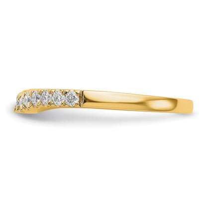 14K Gelbgold Set aus 2 Eheringen mit echten Diamanten