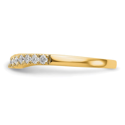 14K Gelbgold Laborgezüchtete Diamant VS/SI+ G+ Ring-Set aus 2 Ringen