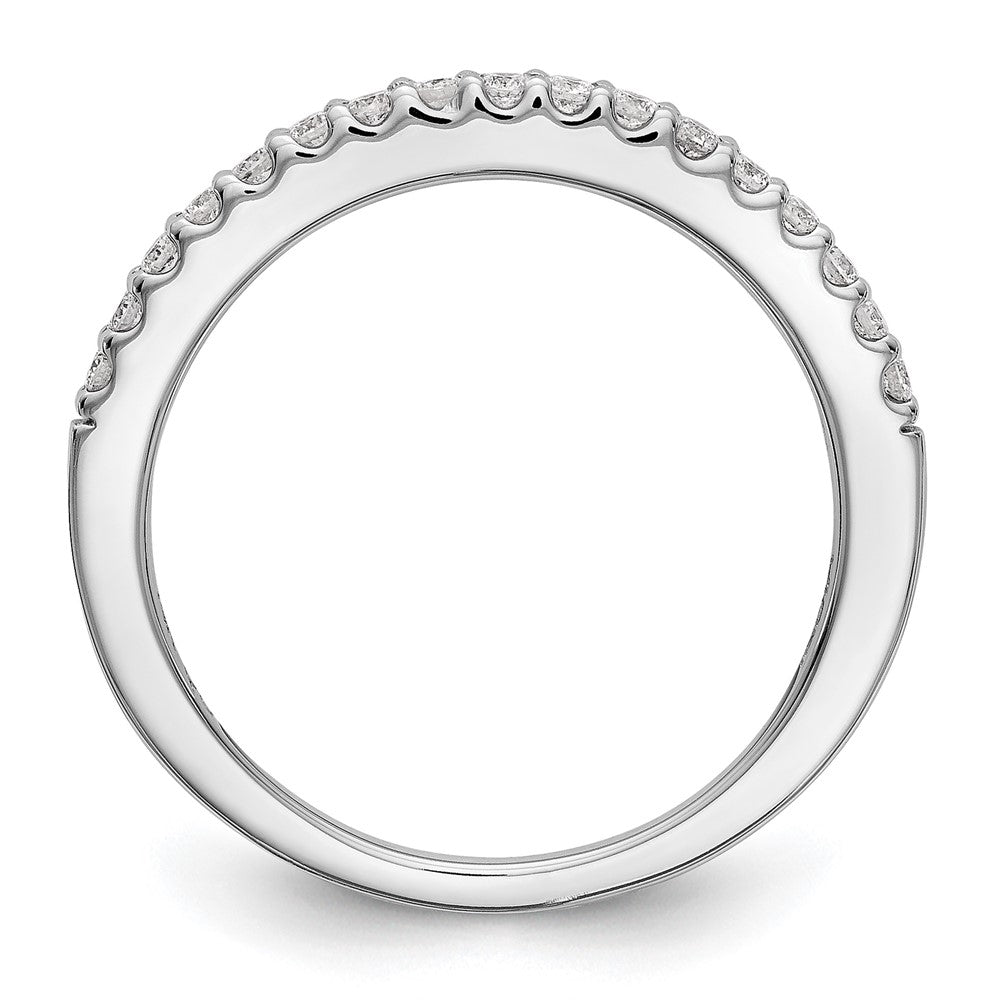 14K Weißgold Ring mit 0,33 ct. im Labor gezüchteten Diamanten, VS/SI+ G+
