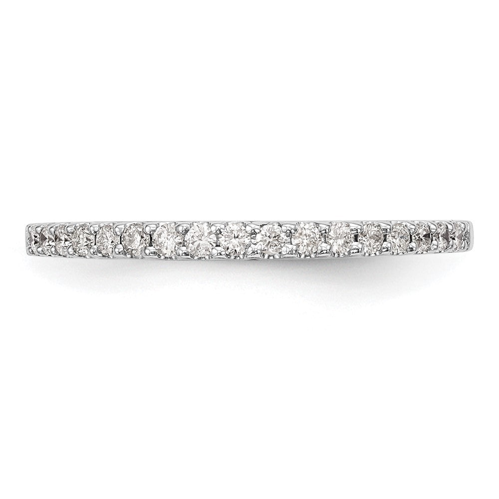 14K Weißgold Ring mit 0,33 ct. im Labor gezüchteten Diamanten, VS/SI+ G+
