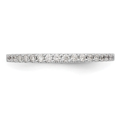 14K Weißgold Ring mit 0,33 ct. im Labor gezüchteten Diamanten, VS/SI+ G+