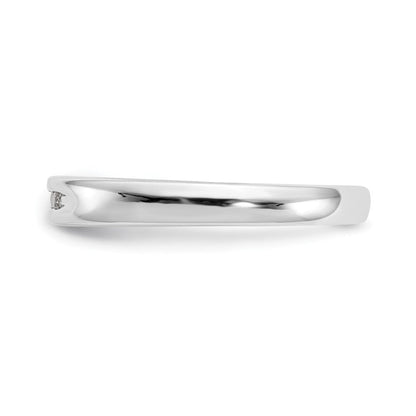 14K Weißgold Diamant-Ring mit 5 Steinen in Kanalfassung