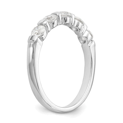 Platin 5-stone Diamant Ehering Ring