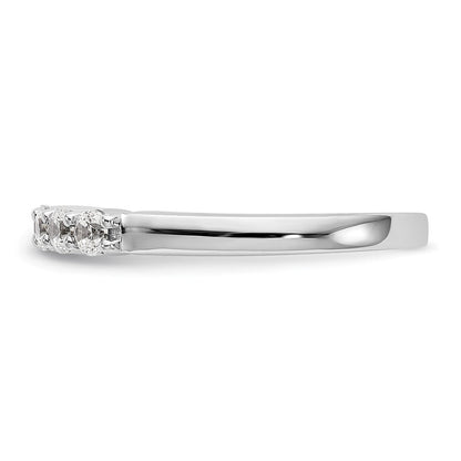14K Weißgold True Origin 1/3 Karat Im Labor Gezüchtet Diamant Vs D E F Komplett Five Stein Ring