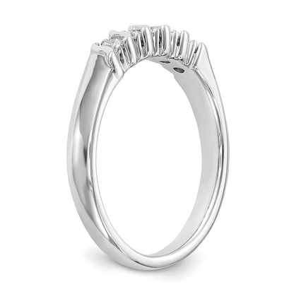 14K Gelbgold 5 Stein Krappen Set 1/4 Karat Komplett Rund Diamant Ring