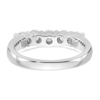 14K Weißgold True Origin 7/8 Karat Im Labor Gezüchtet Diamant Vs/si D E F 5 Stein Ring