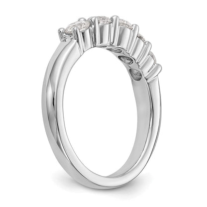 14K Weißgold True Origin 7/8 Karat Im Labor Gezüchtet Diamant Vs/si D E F 5 Stein Ring