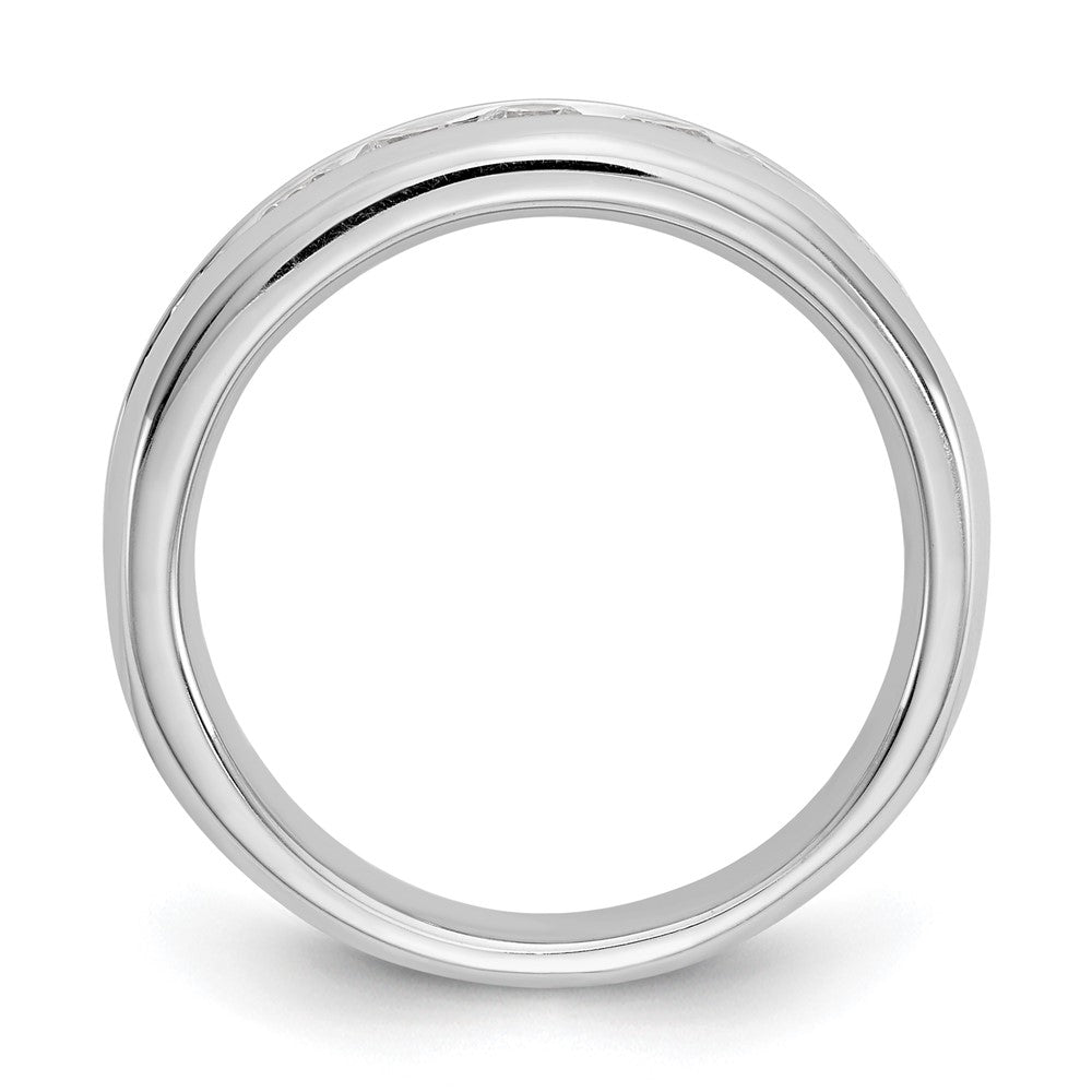 14K Weißgold 1 Karat Im Labor Gezüchtet Diamant Vs/si+ G+ Nine Stein Komplett Mode Ring