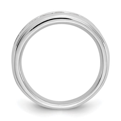 14K Weißgold 1 Karat Im Labor Gezüchtet Diamant Vs/si+ G+ Nine Stein Komplett Mode Ring